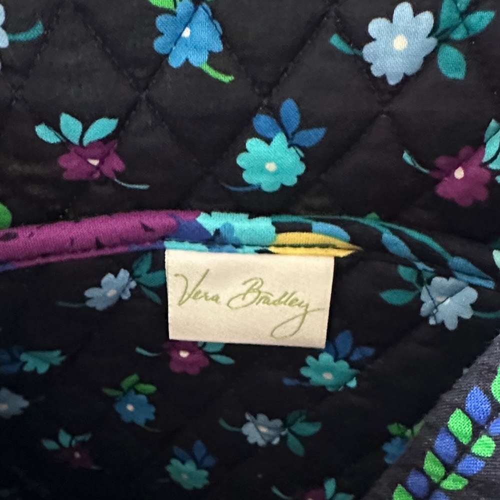 Vera Bradley Midnight Blue Tote NWOT - Picture 2 of 6